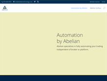 Tablet Screenshot of abeliantechnology.com
